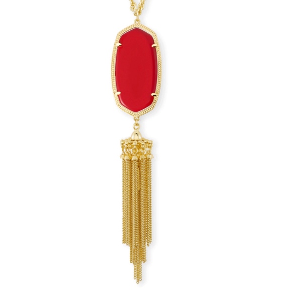 Kendra Scott Jewelry - Kendra Scott Rayne Gold necklace in Red